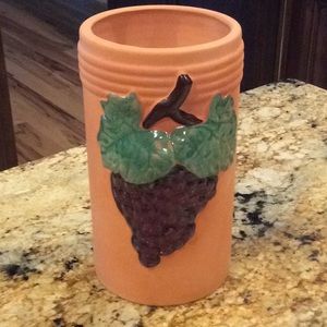 Hand painted Portugal Wine Vase